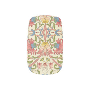 William Morris Loddon Blossom Floral Patterns Minx Nail Art