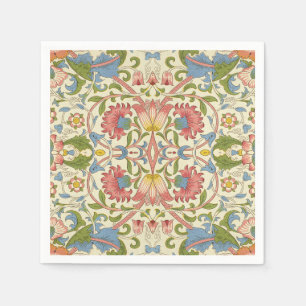 William Morris Loddon Blossom Floral Patterns Napkins