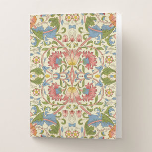William Morris Loddon Blossom Floral Patterns Pocket Folder