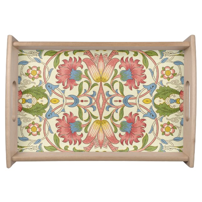 William Morris Loddon Blossom Floral Patterns Serving Tray (Front)