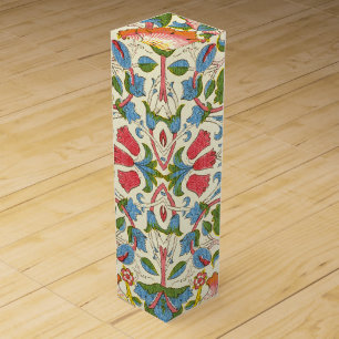William Morris Loddon Blossom Floral Patterns Wine Box