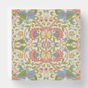 William Morris Loddon Blossom Floral Patterns Wooden Box Sign