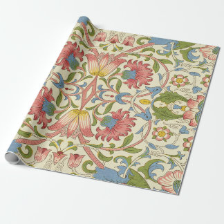 William Morris Loddon Blossom Floral Patterns Wrapping Paper
