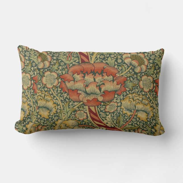 William Morris  Lumbar Pillow (Front)