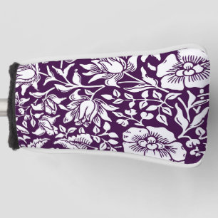 William Morris Mallow Floral Vintage Design Golf Head Cover
