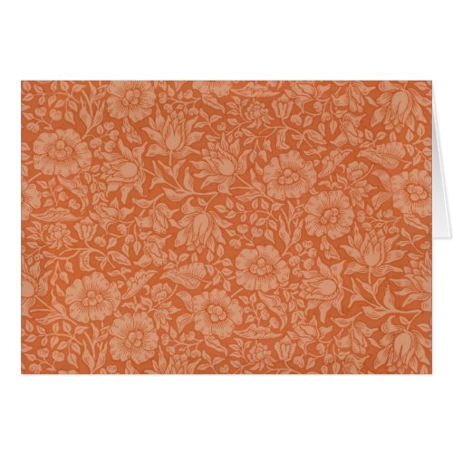 William Morris Mallow Floral Wallpaper Design