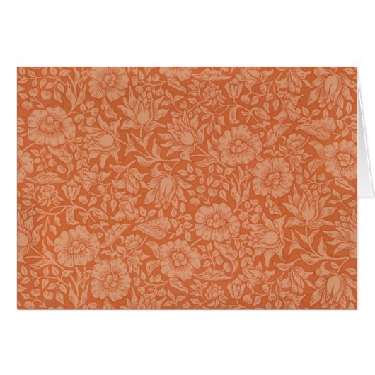 William Morris Mallow Floral Wallpaper Design (Front Horizontal)