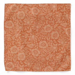 William Morris Mallow Floral Wallpaper Design Bandana