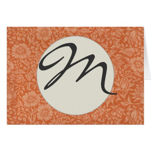 William Morris Mallow Floral Wallpaper Design Cards (Front Horizontal)