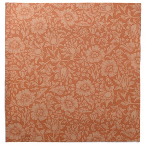 William Morris Mallow Floral Wallpaper Design Cloth Napkin