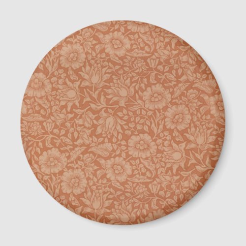 William Morris Mallow Floral Wallpaper Design Magnet