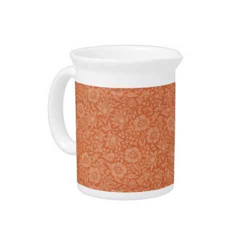 William Morris Mallow Floral Wallpaper Design Pitcher