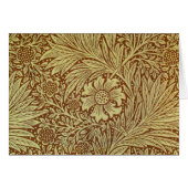 William Morris Marigold Antique Flower Pattern (Front Horizontal)
