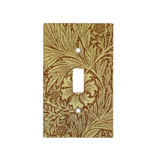 William Morris Marigold Antique Flower Pattern Light Switch Cover
