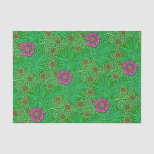 William Morris Marigold, Emerald Green & Fuchsia Tissue Paper