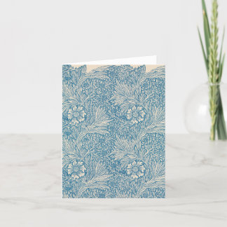 William Morris Marigold Textile Print Thank You Card