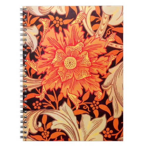 William Morris Marigold Vintage Floral Notebook