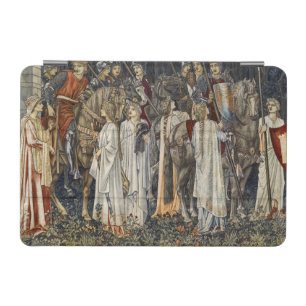 William Morris Medieval Knights Tapestry Design iPad Mini Cover