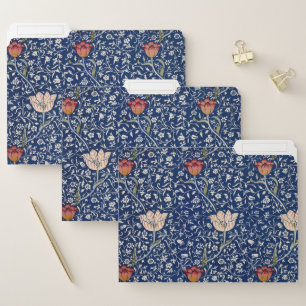 William Morris Medway Blue Floral File Folder