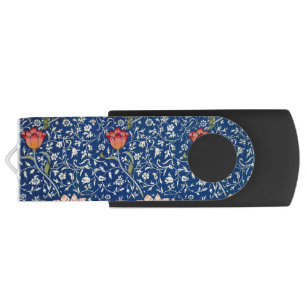 William Morris Medway Blue Floral  Flash Drive