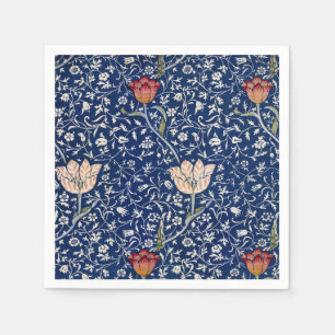 William Morris Medway Blue Floral Napkins