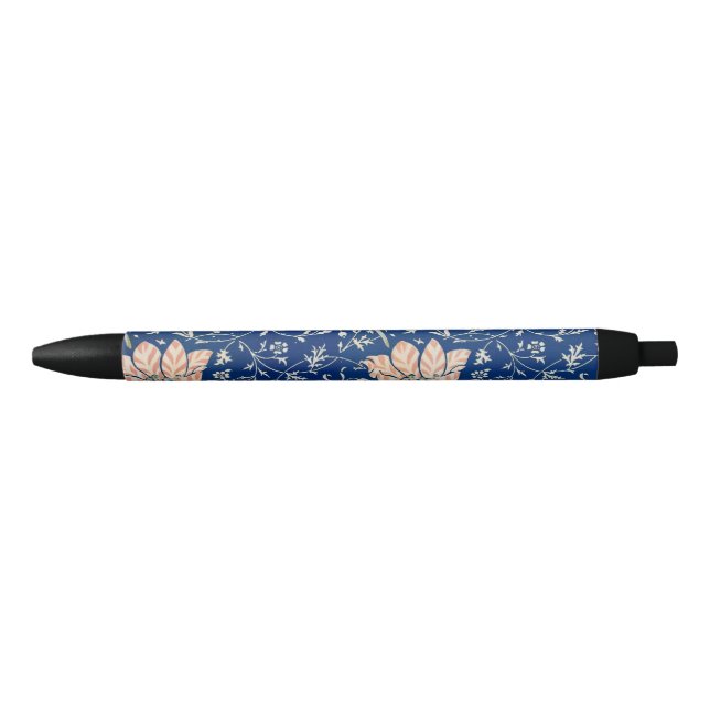 William Morris Medway Blue Floral  Pen (Front)