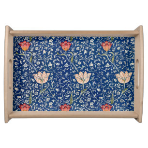 William Morris Medway Blue Floral Serving Tray