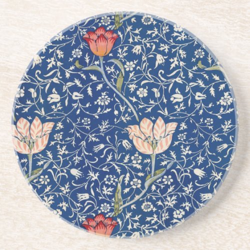 William Morris Medway Blue Flower Classic Coaster