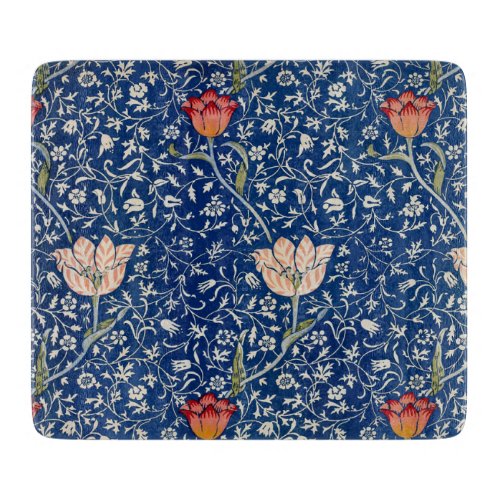 William Morris Medway Blue Flower Classic Cutting Board