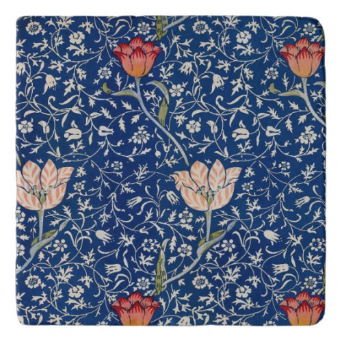 William Morris Medway Blue Flower Classic Trivet