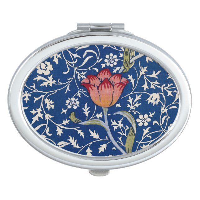 William Morris Medway Pattern Compact Mirror (Front)