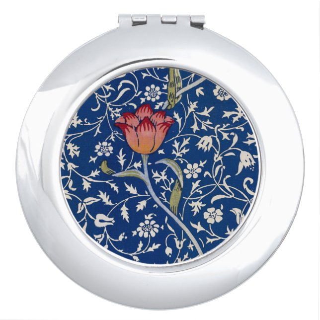 William Morris Medway Pattern Compact Mirror (Front)