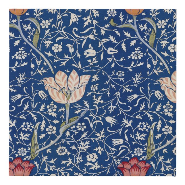 William Morris Medway Pattern Faux Canvas Print (Front)
