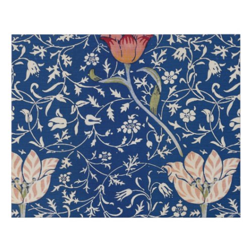 William Morris Medway Pattern Faux Canvas Print