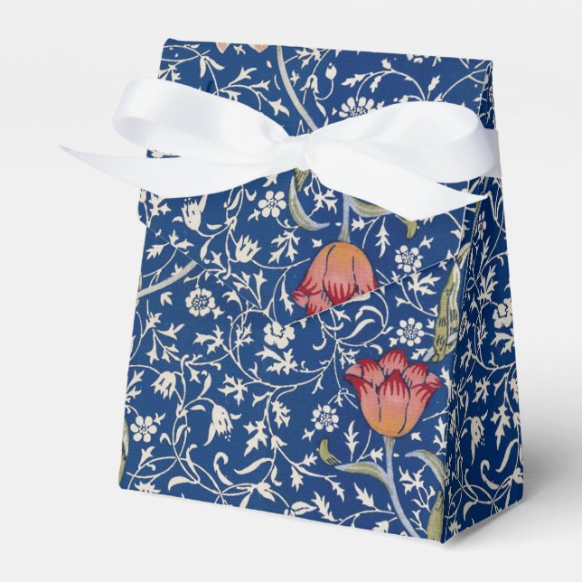 William Morris Medway Pattern Favor Boxes (Front Side)