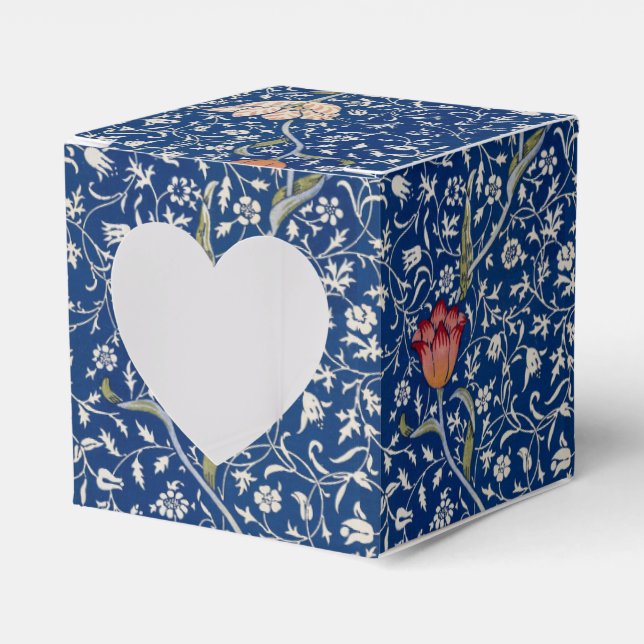 William Morris Medway Pattern Favor Boxes (Front Side)