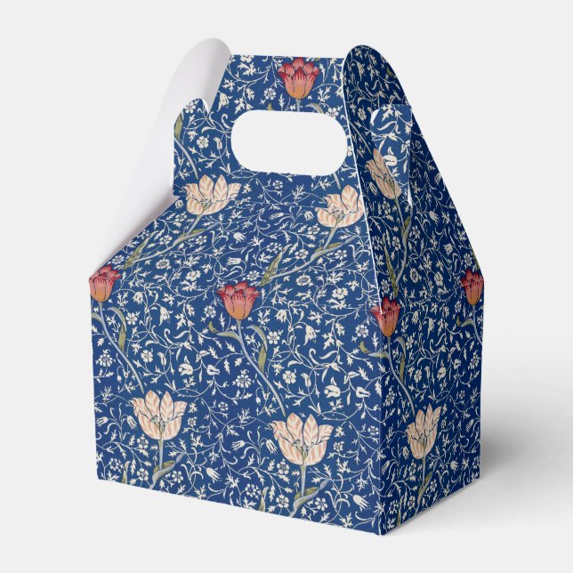William Morris Medway Pattern Favor Boxes (Front Side)