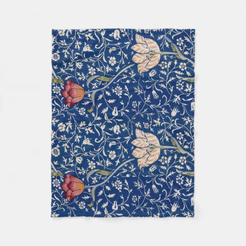 William Morris Medway Pattern Fleece Blanket