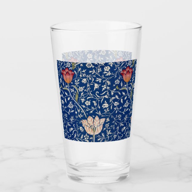 William Morris Medway Pattern Glass (Front)