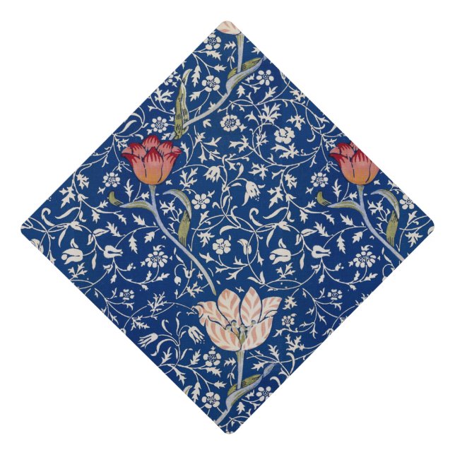 William Morris Medway Pattern Graduation Cap Topper (Front)