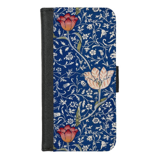 William Morris Medway Pattern iPhone Wallet Case (Front)
