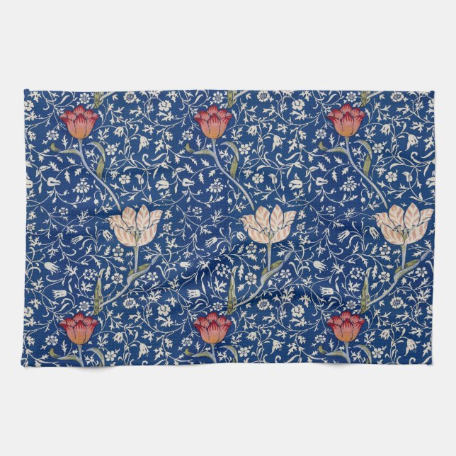 William Morris Medway Pattern Kitchen Towel (Horizontal)