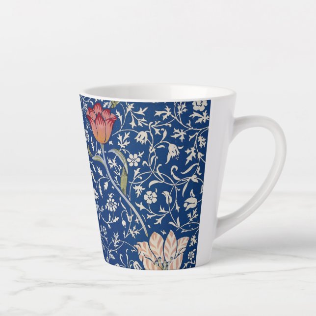William Morris Medway Pattern Latte Mug (Right)