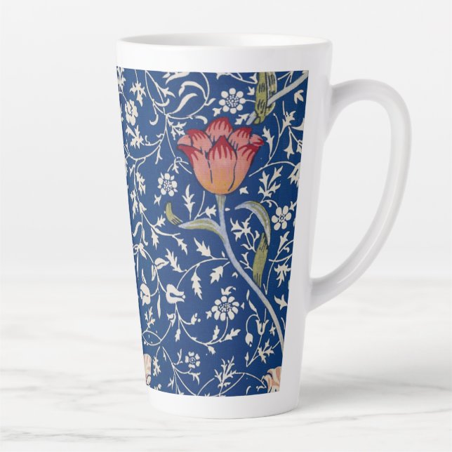 William Morris Medway Pattern Latte Mug (Right)