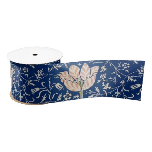 William Morris Medway Pattern Satin Ribbon