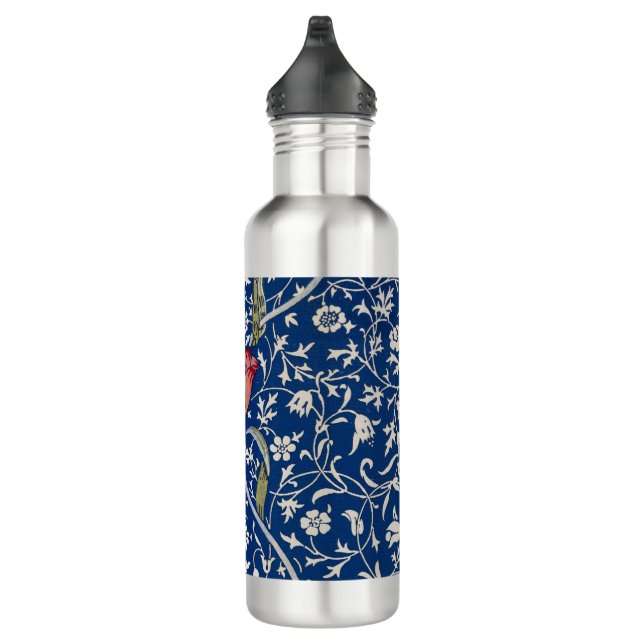 William Morris Medway Pattern Stainless Steel Water Bottle (Right)