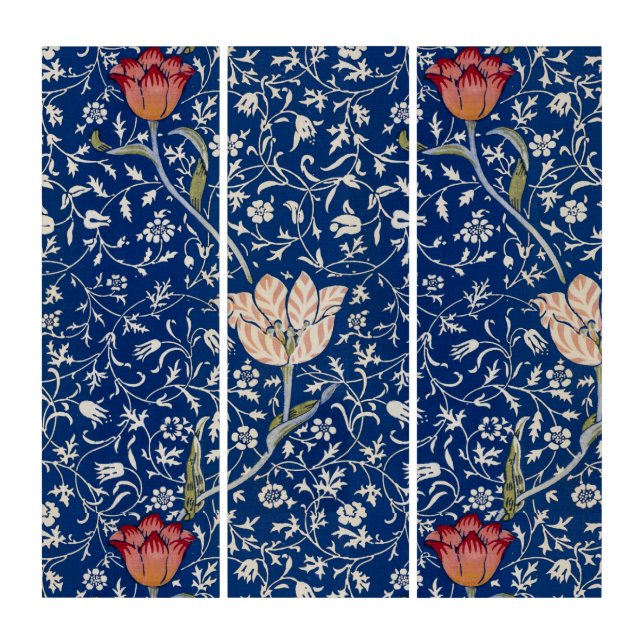 William Morris Medway Pattern Triptych (Front)