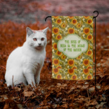 William Morris Multicolor Personalized Garden Flag