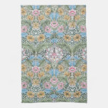 William Morris Myrtle Floral Kitchen Tea Towel