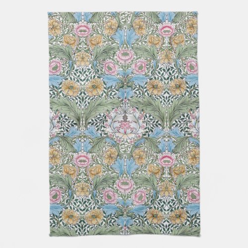 William Morris Myrtle Floral Kitchen Tea Towel